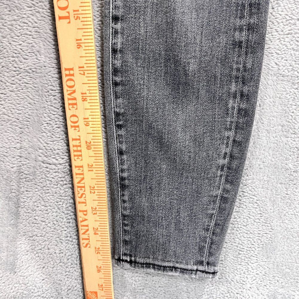 7 For All Mankind Luxe Vintage Jeans Women's 28 Ankle Skinny Italy Gray - Picture 7 of 11